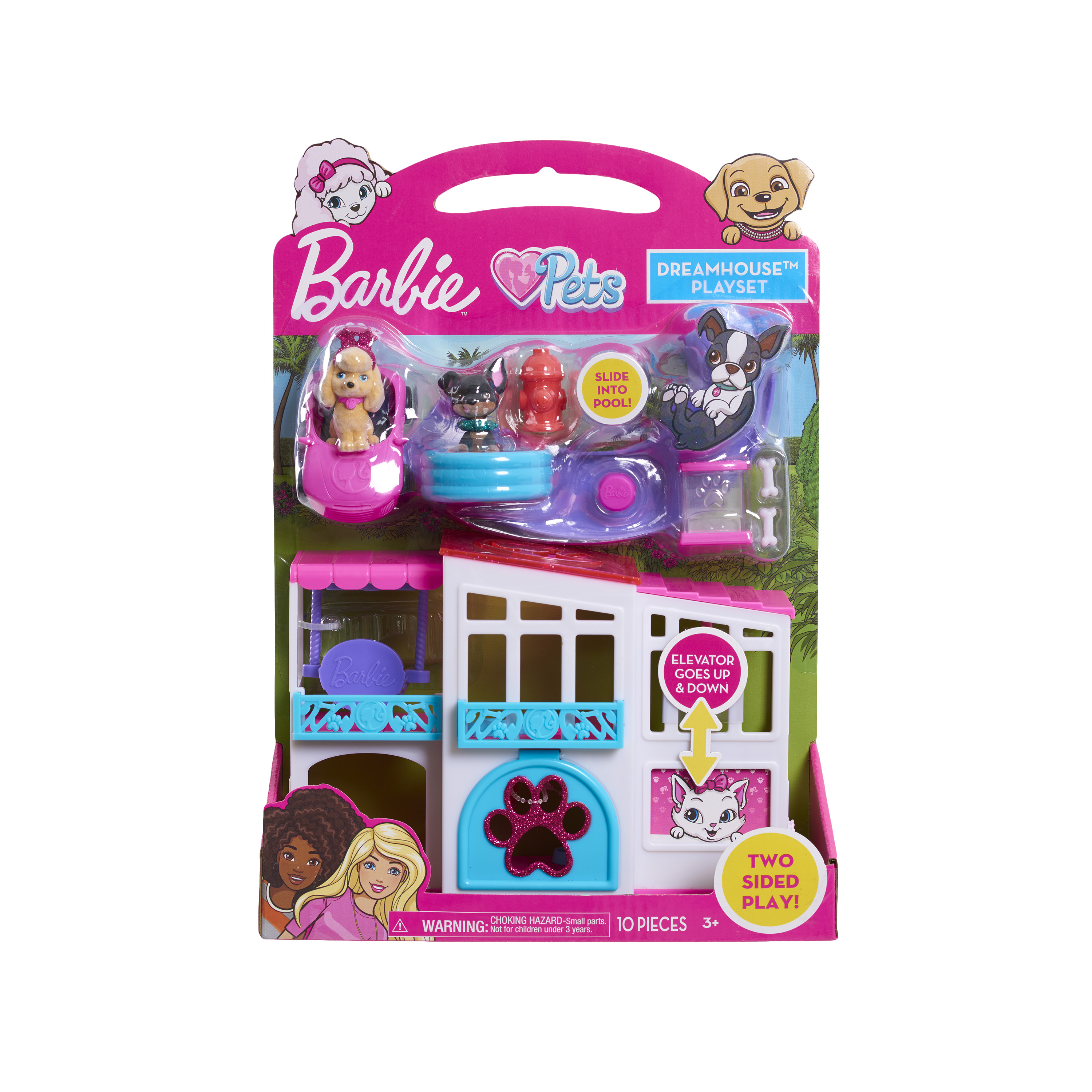 Barbie puppy house discount