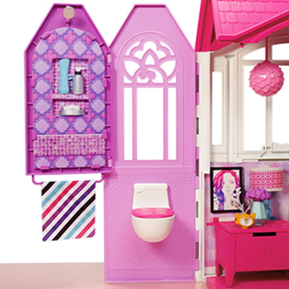 Barbie Glam Getaway Portable Dollhouse For Girls Babystore.ae