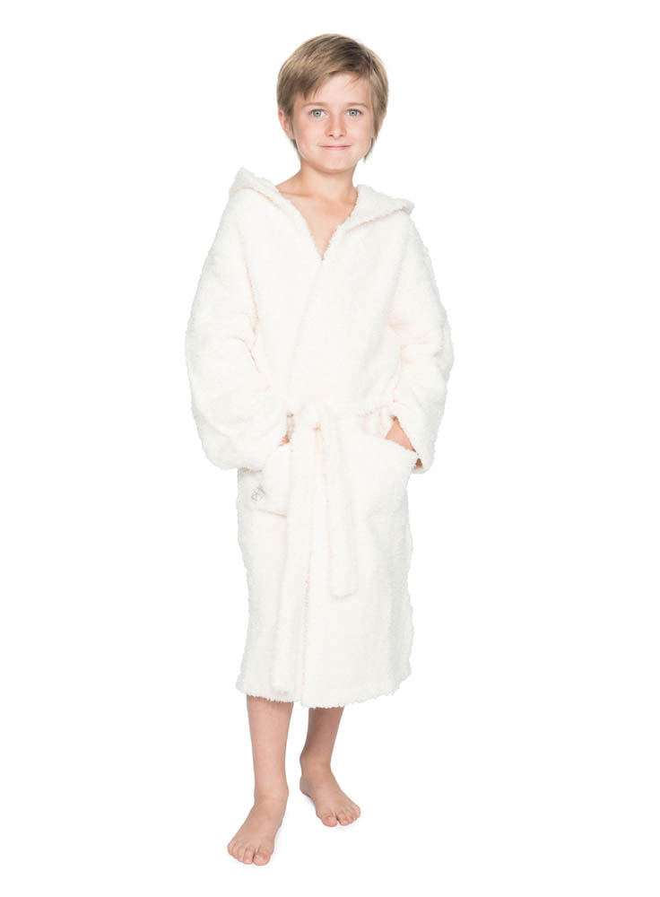 Barefoot Dreams - Cozychic Kids Cover Up Cream 6-8