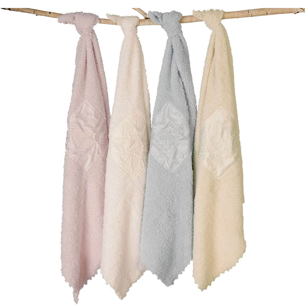 Barefoot Dreams - Cozychic Receiving Blanket Cream -Pram