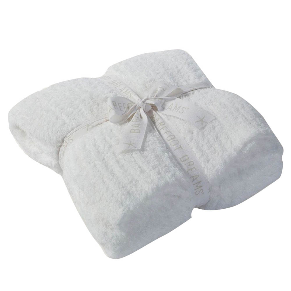 Barefoot Dreams - Cozychic Ribbed Throw - White