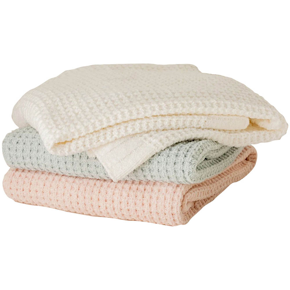 Barefoot Dreams - Waffle Baby Blanket - Pearl