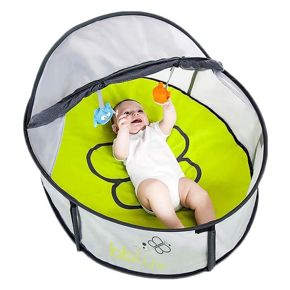 Bbluv 2-In-1 Travel Bed And Play Tent - Multicolor