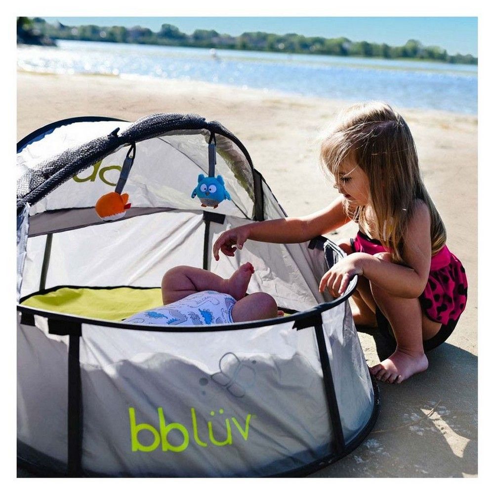 Bbluv 2-In-1 Travel Bed And Play Tent - Multicolor
