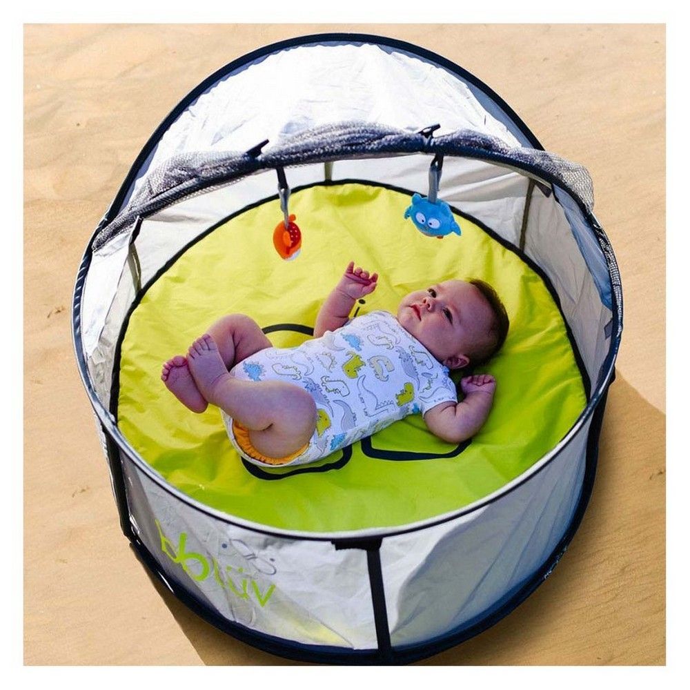 Bbluv 2-In-1 Travel Bed And Play Tent - Multicolor