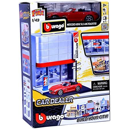 Bburago - 1:43 Str Fire City Playset - Multicolor