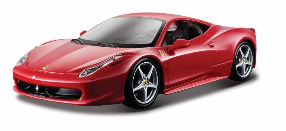 Bburago Ferrari 458 Italia Model Toy Car Red Babystore.ae