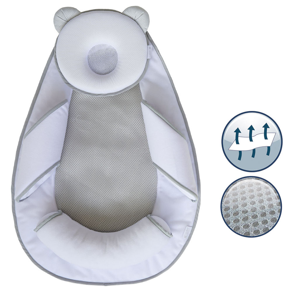 Candide - Air With Panda Baby Pad/ Sleeping Pod - White/Grey