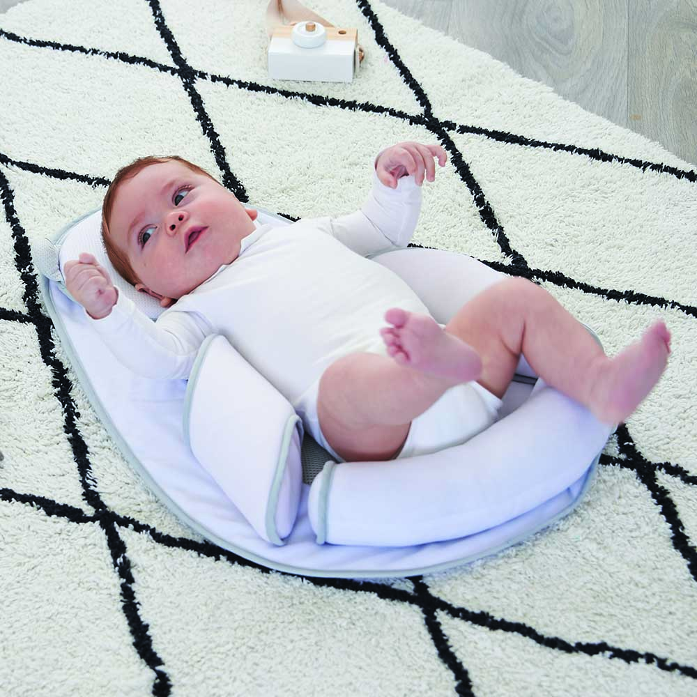 Candide - Air With Panda Baby Pad/ Sleeping Pod - White/Grey