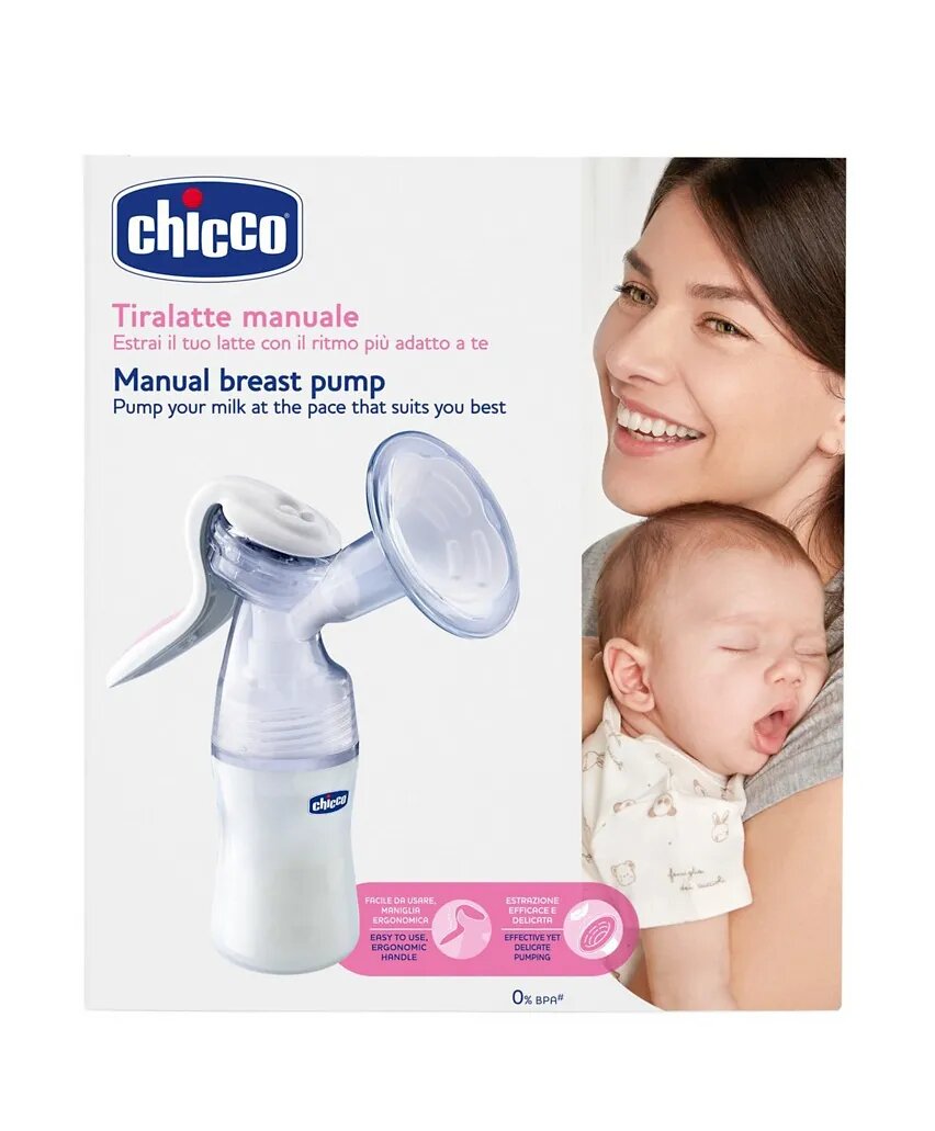 Chicco - Manual Breast Pump Well Being Bottle 0m+