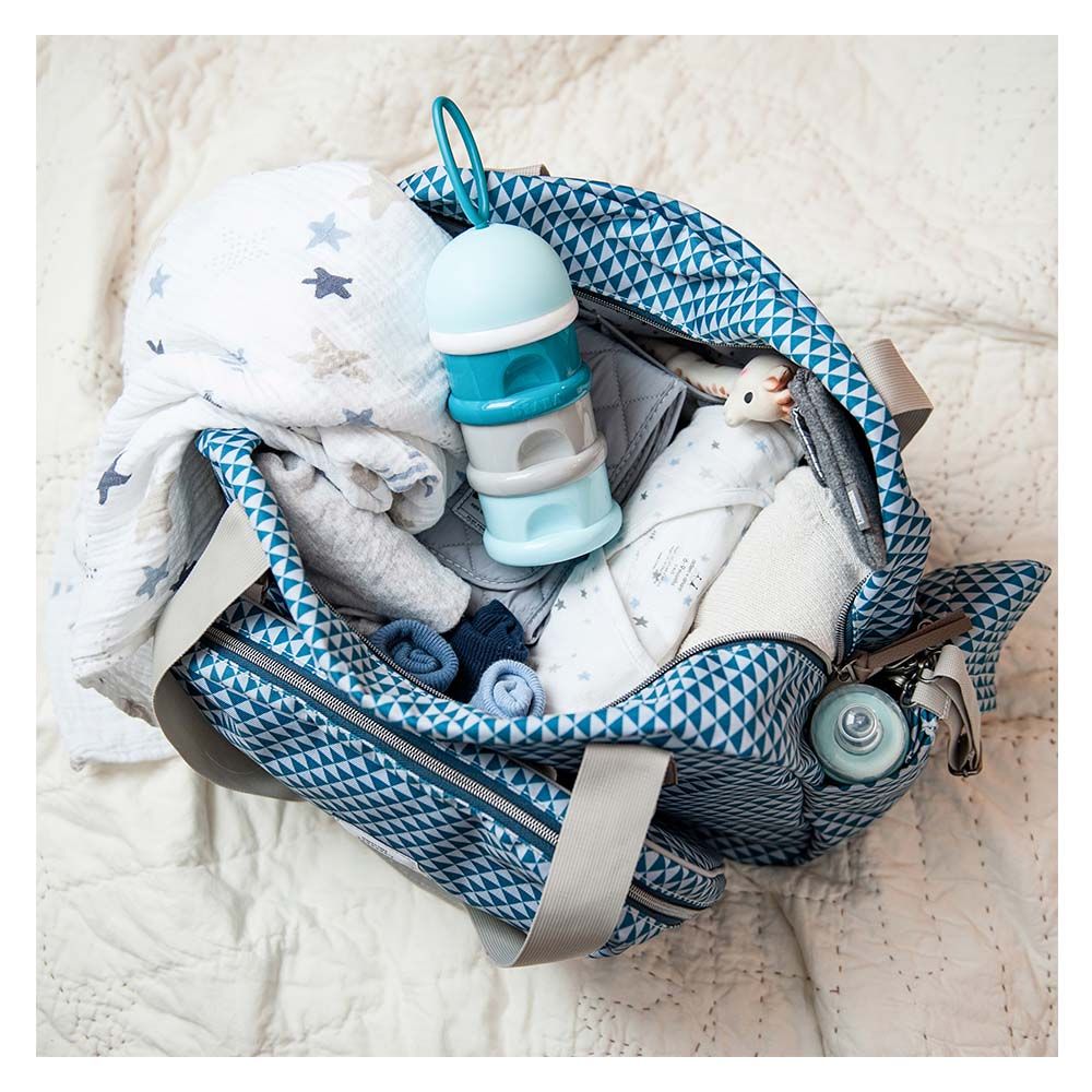 Beaba - Geneva II Changing Bag - Play Print Blue