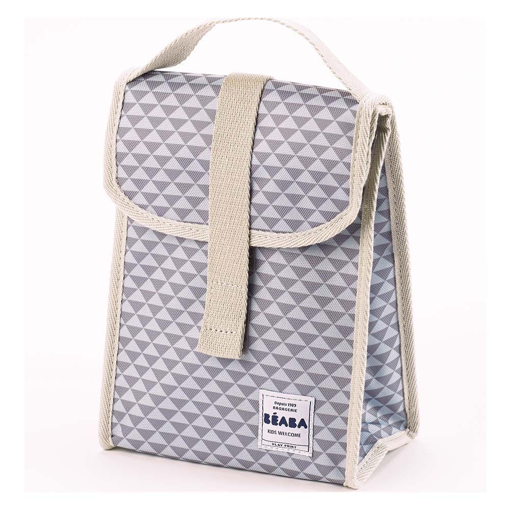 Beaba - Geneva II Changing Bag - Play Print Grey/Coral