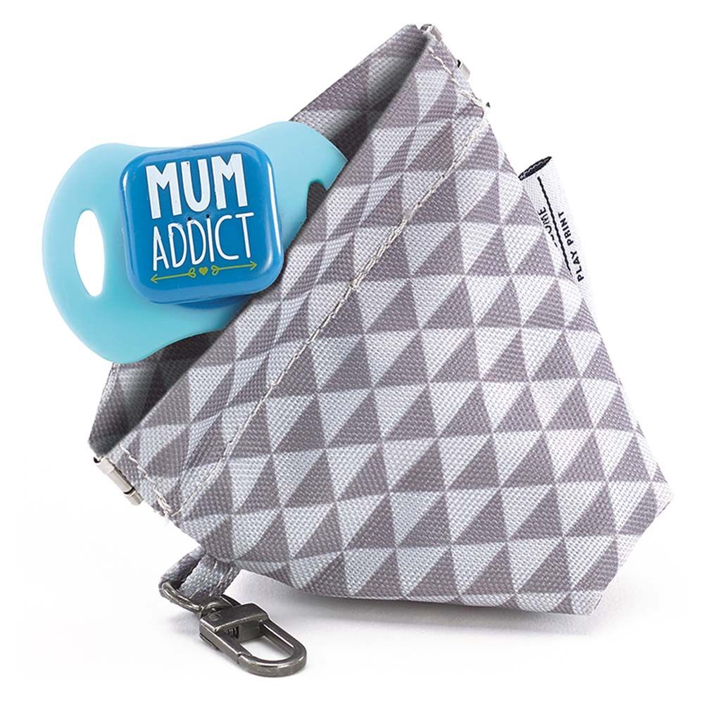 Beaba - Geneva II Changing Bag - Play Print Grey/Coral