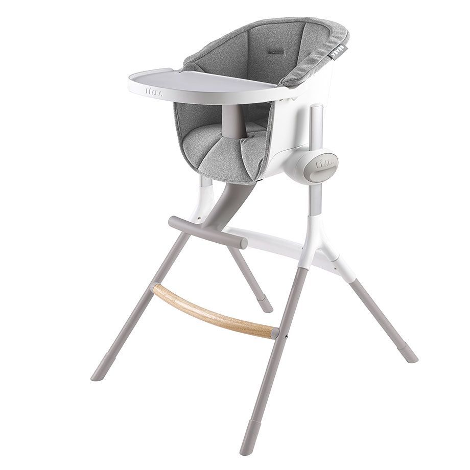 Beaba - Highchair Up & Down Textile Seat - Grey