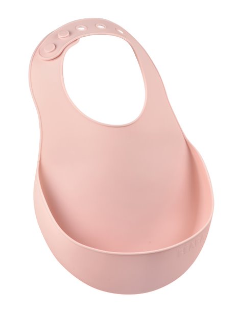 Beaba - Silicone Bib - Old Pink\