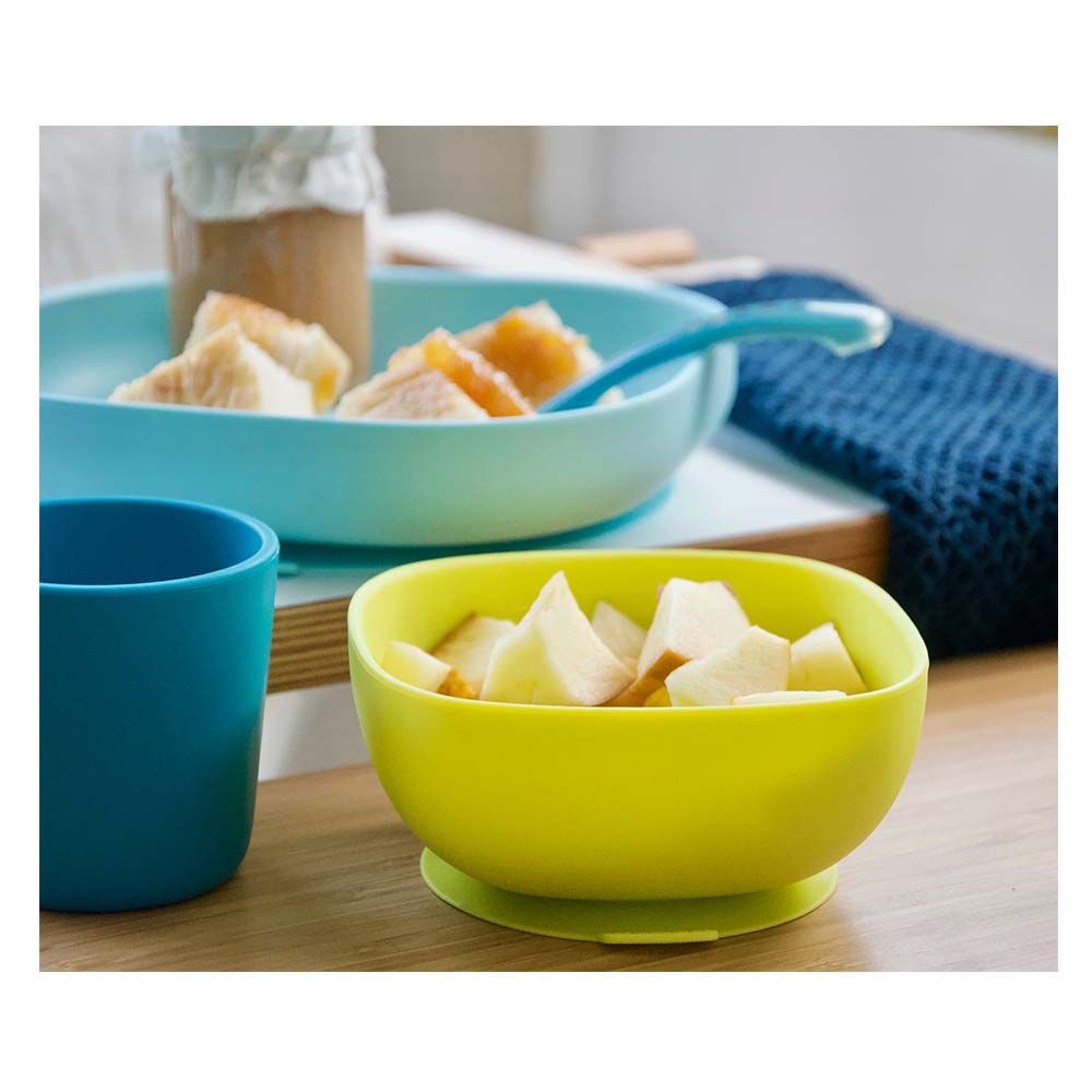 Beaba Silicone Meal Set of 4 Blue