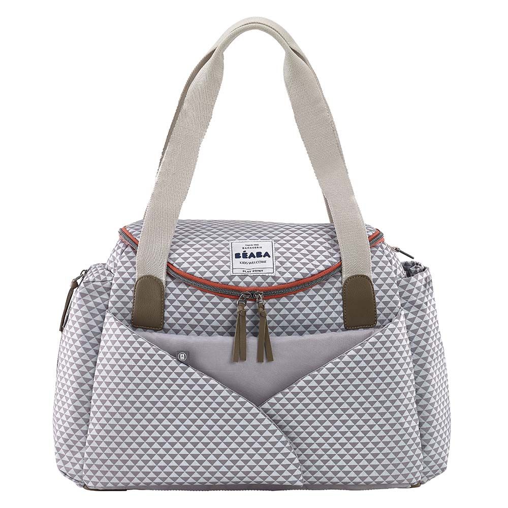 Beaba Sydney II Changing Bag Play Print Grey/Coral