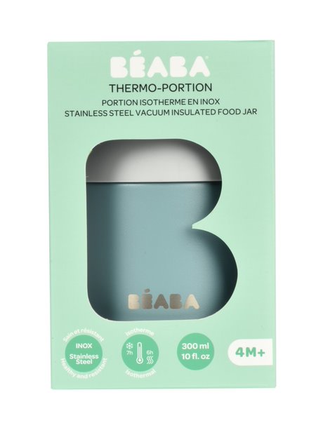 Beaba - Thermo-Portion 300ml - Light Mist - Eucalyptus Green\