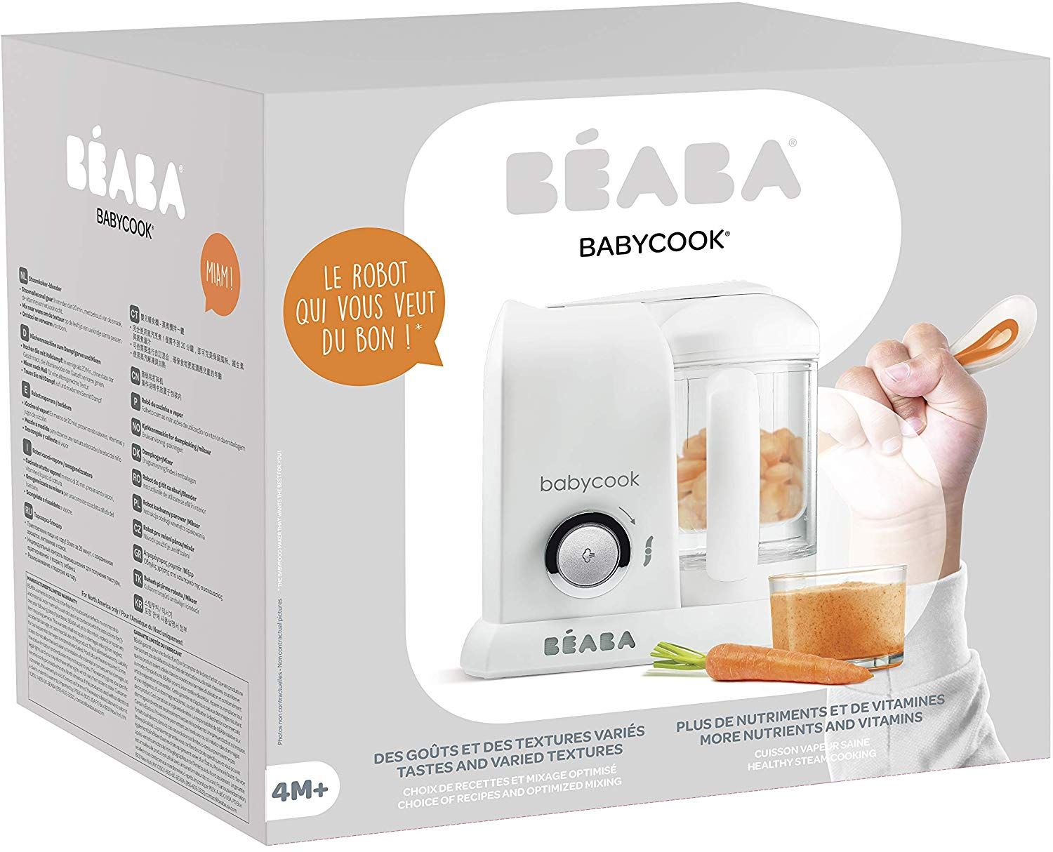 Beaba White Babycook Solo Baby Food Maker