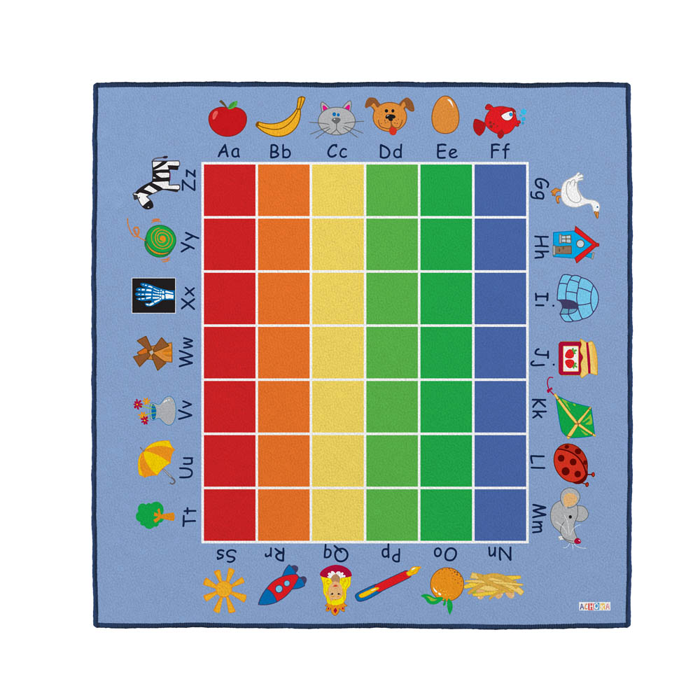 Belgium - Giant Rug Alphabet Sorting Mat Size: 200x200cm