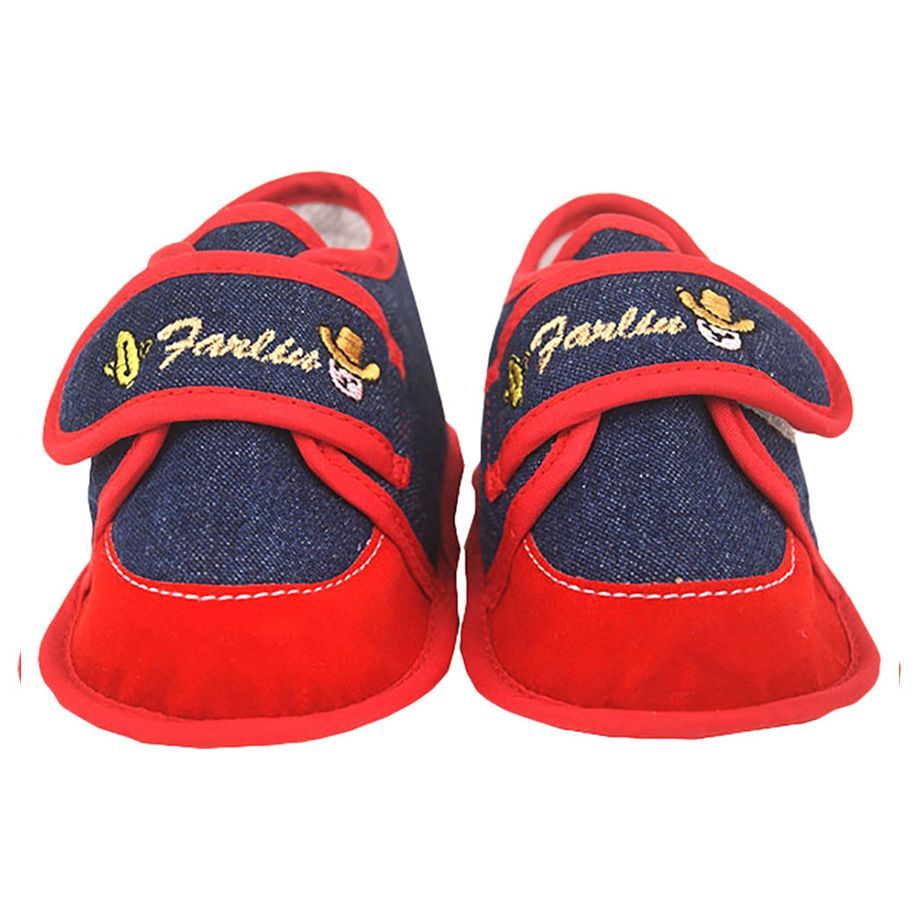 Red baby shop booties
