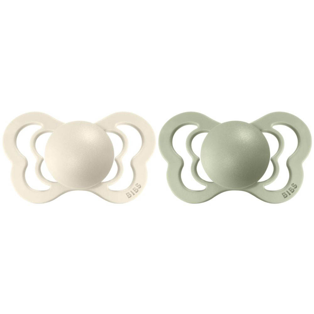 Bibs - Couture 2 Pack Latex S1 - Ivory/Sage