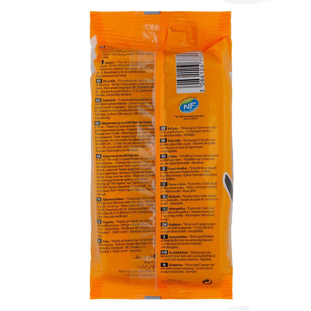Bic - Cristal Ball Point Pens 15 And 5 Pcs