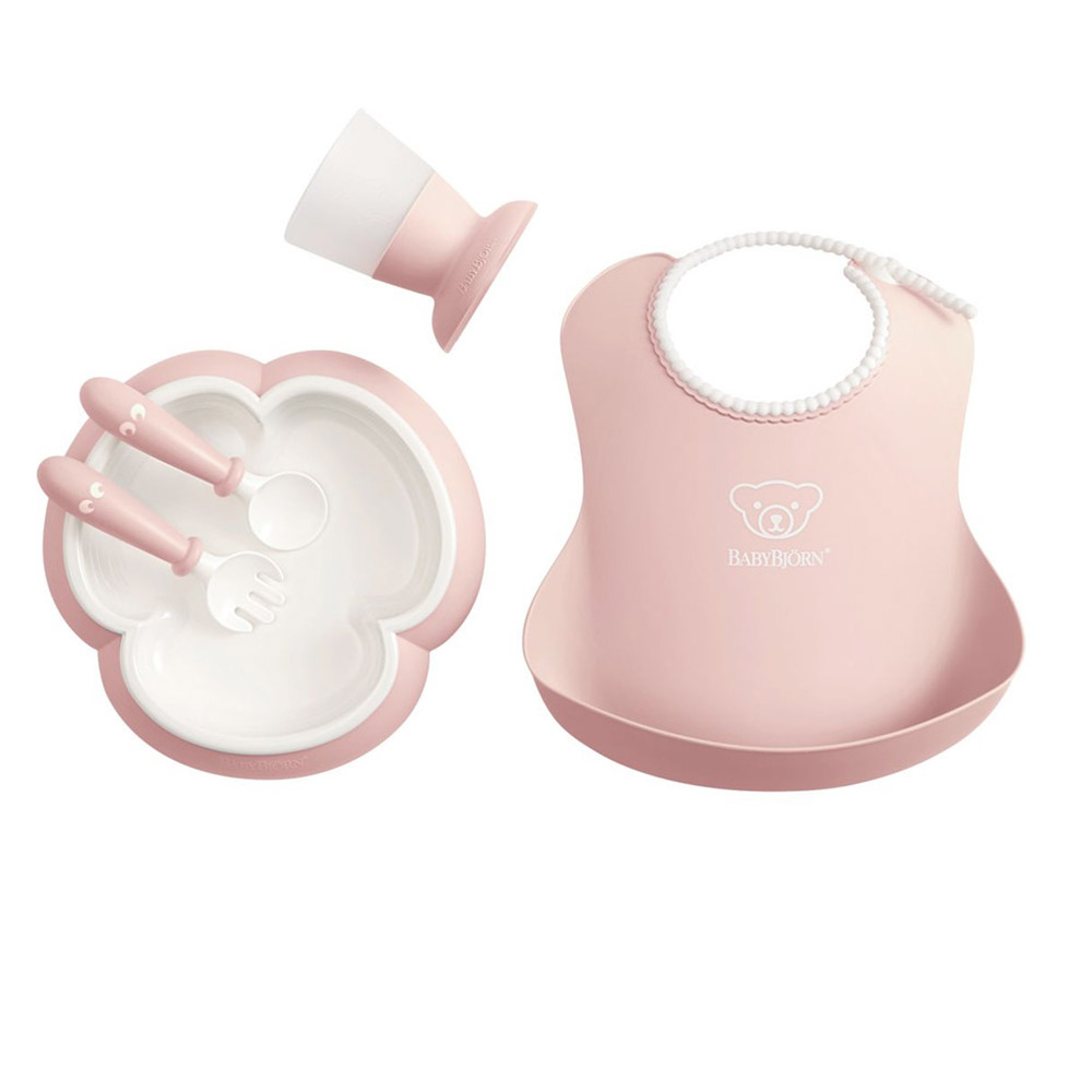 Babybjorn - Baby Dinner Set - Powder Pink