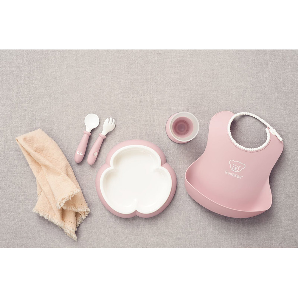 Babybjorn - Baby Dinner Set - Powder Pink