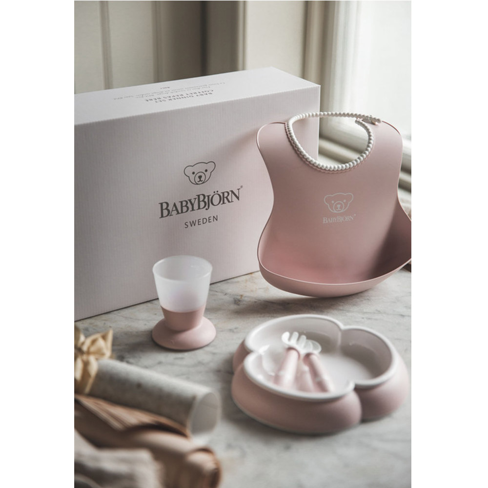 Babybjorn - Baby Dinner Set - Powder Pink