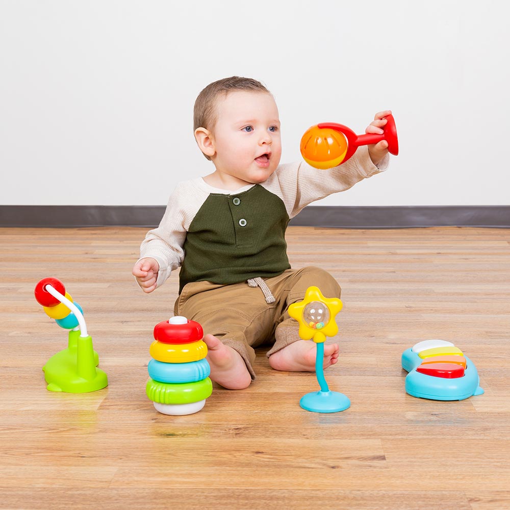 Babytrend 3-in-1 Bounce N Play Activity Center Wodland Walk