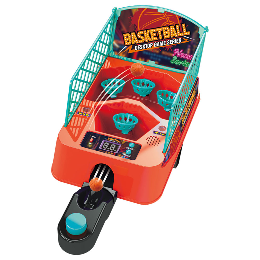 Bld Toys - Electronic Basketball Desktop Game Neon Series