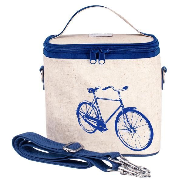 SoYoung Raw Liner Blue Bicycle Large Cooler Bag
