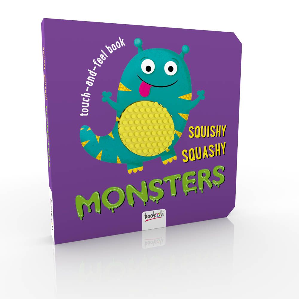 Bookoli - Touch-And-Feel Squishy, Squashy Monsters Book