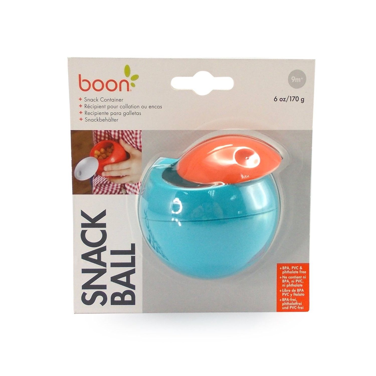 Boon - Orange Kid's Snack Ball