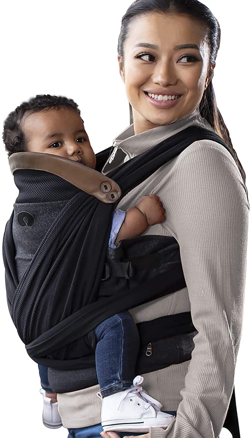  Chicco Boppy Adjust ComfyChic Baby Carrier, Charcoal