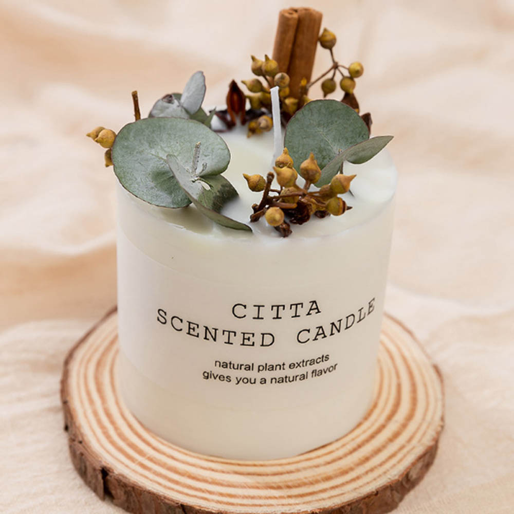 Brain Giggles - Christmas Handmade Scented Candle with Glass Container