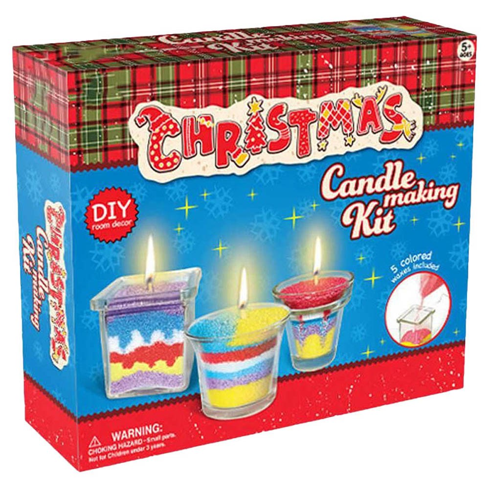 Brain Giggles - DIY Christmas Candle Making Set