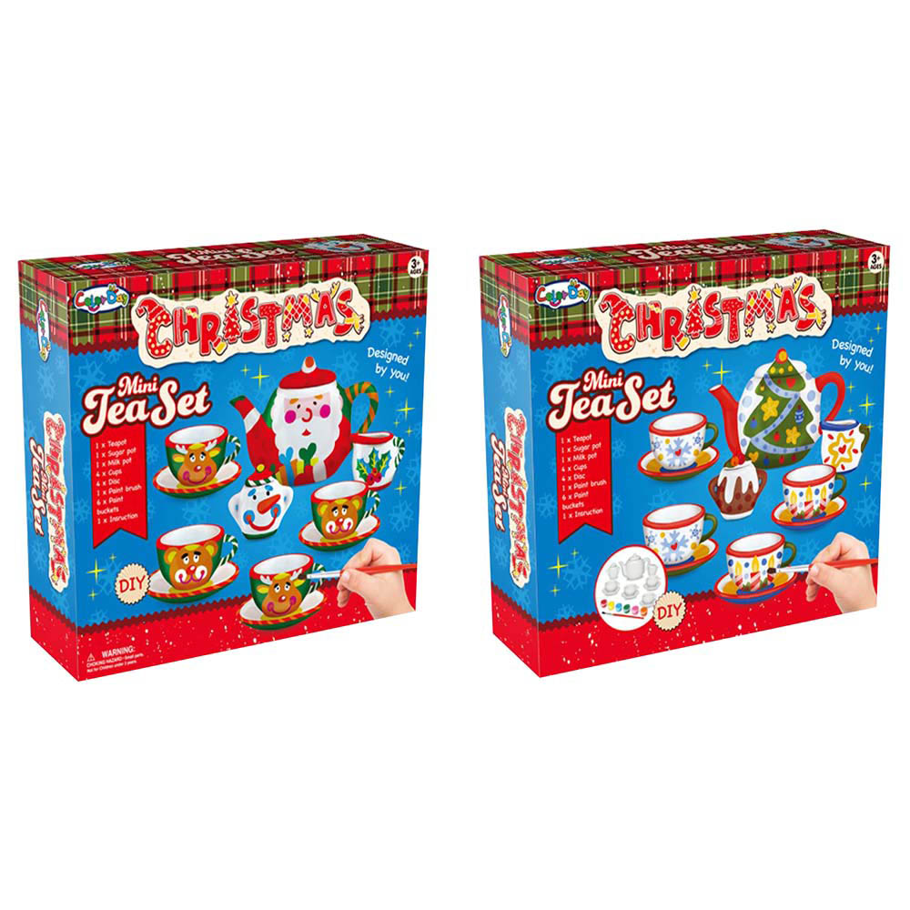 Brain Giggles - DIY Christmas Mini Tea Party Set