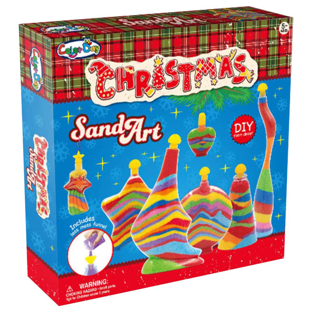 Brain Giggles - DIY Christmas Sand Art Kit