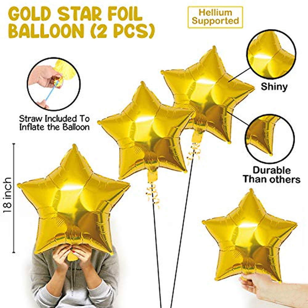 Brain Giggles - Eid Mubarak Balloons Set For Eid Festival Decoration Eid Mubarak Decor Islamic Festival - Pack Of 20