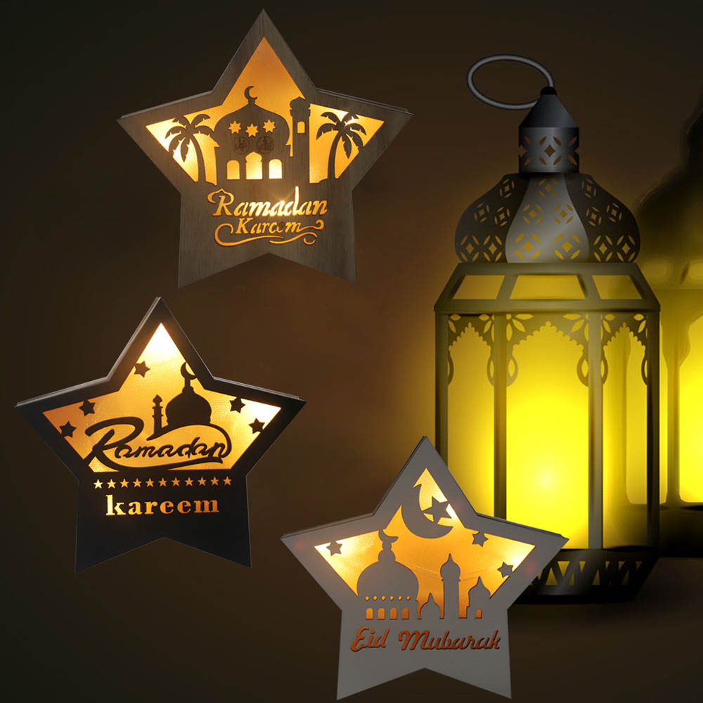 Brain Giggles - Eid/ Ramadan Light Decorations- Eid Decoration Party Supplies (Ramadan Kareem Light)