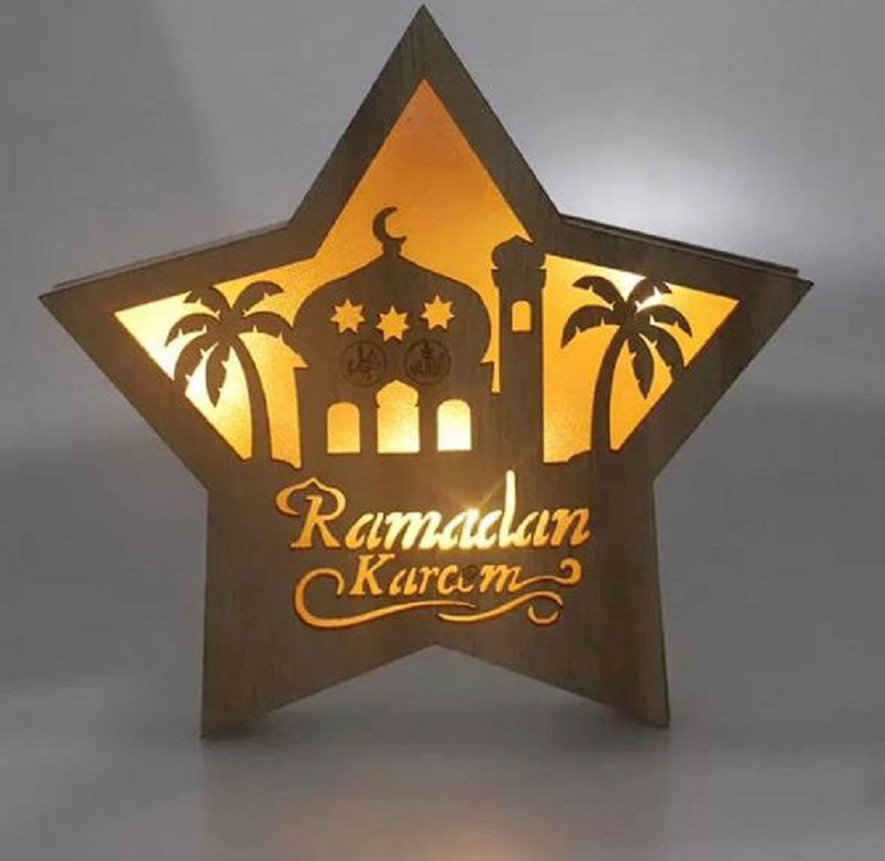 Brain Giggles - Eid/ Ramadan Light Decorations- Eid Decoration Party Supplies (Ramadan Kareem Light)