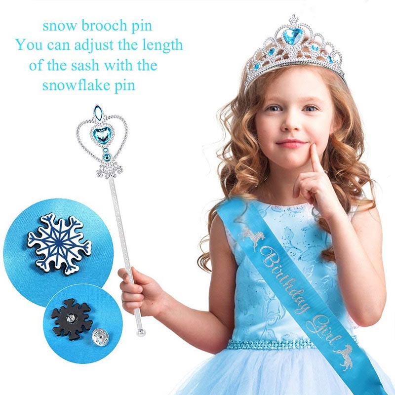 Brain Giggles - Frozen Theme Birthday Decoration Kit - 103 pieces