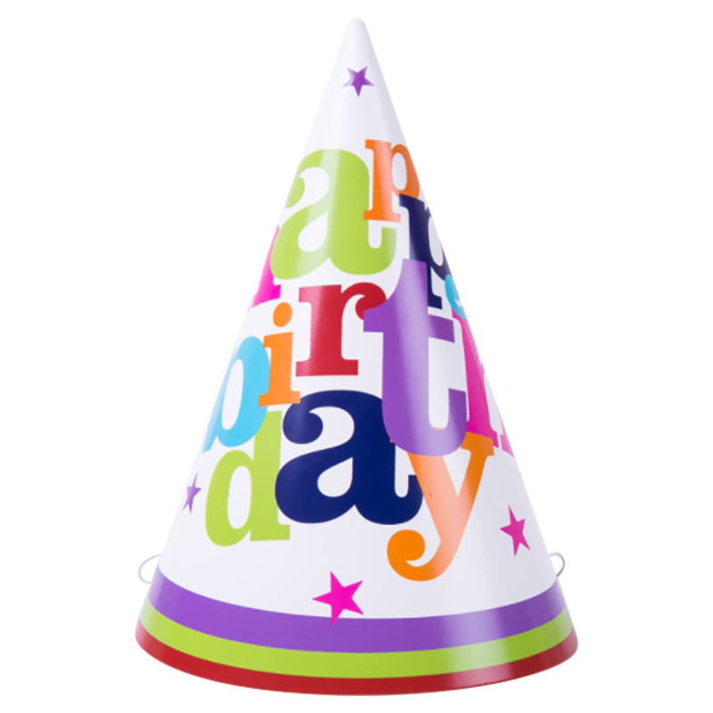 Brain Giggles - Happy Birthday Theme Disposable Tableware 16 Items/Set For 6 People - 90 Pieces