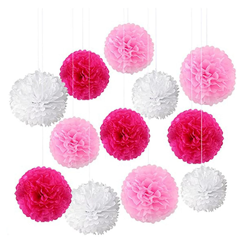 Brain Giggles - It?s a Girl Baby Shower Decoration Kit - 56 Pieces