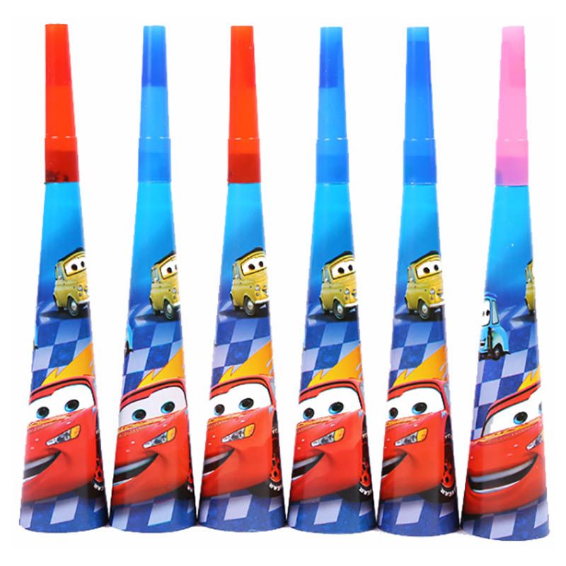 Brain Giggles - Mcqueen Theme Disposable Tableware 16 Items/Set For 10 People - 136 Pieces