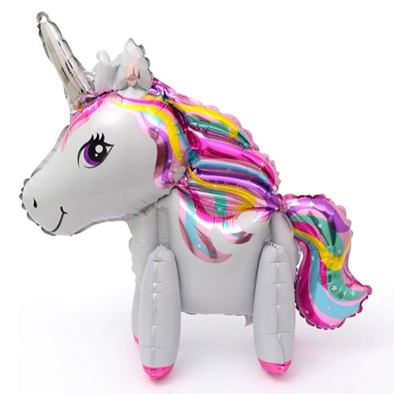 Brain Giggles - Unicorn Theme Birthday Decoration Kit - 35 Pieces