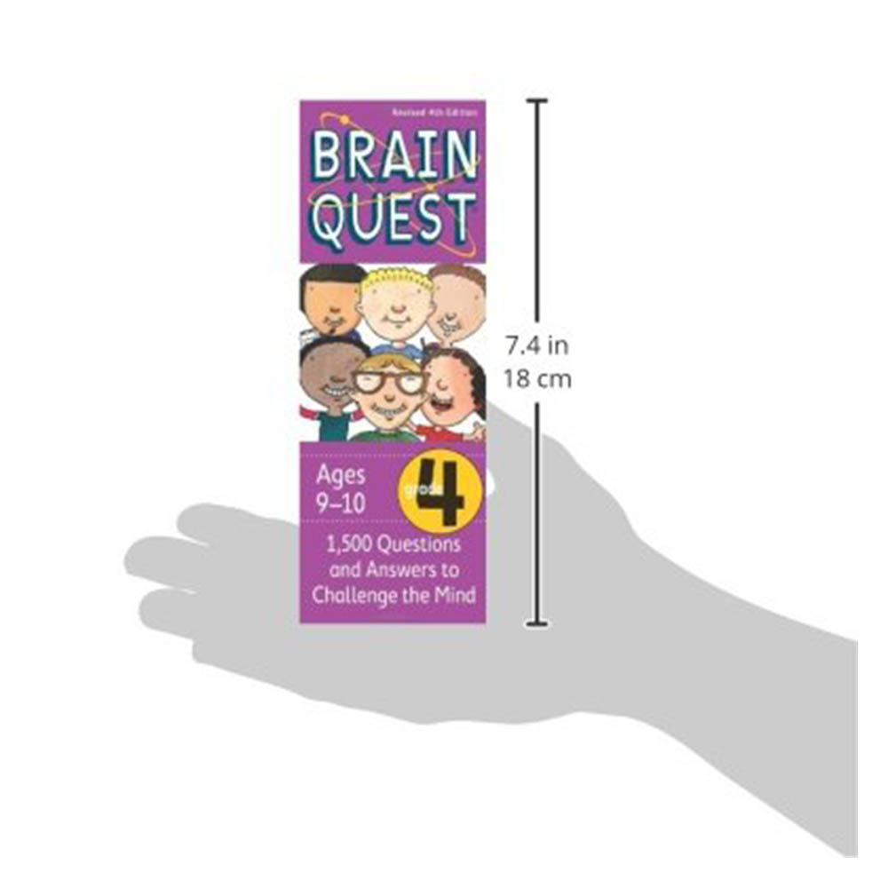 Brain Quest - Grade 4, 1500 Questions And Answers, 4Th Edition