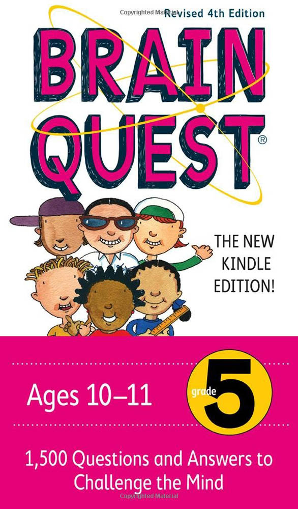Brain Quest - Grade 5, 1500 Questions And Answers, 4Th Edition